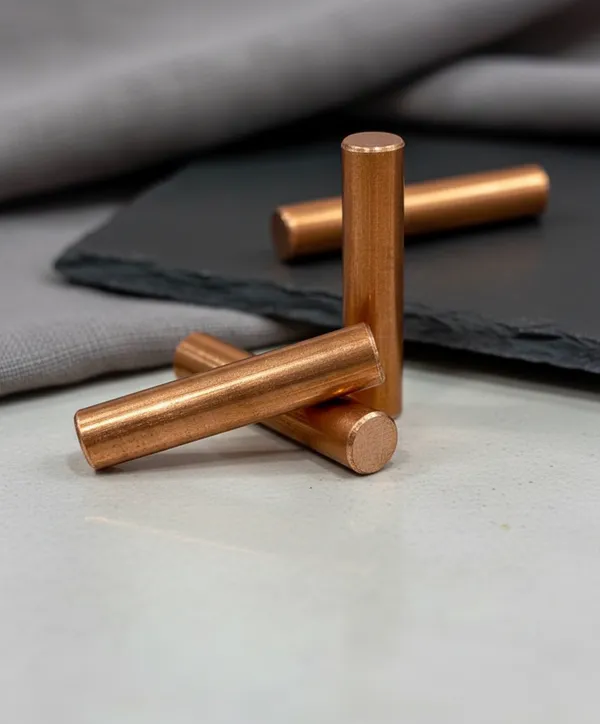 Premium_Copper_Cylindrical_Metal_Studs_Set_Of_2_(each_set_has_3_studs)