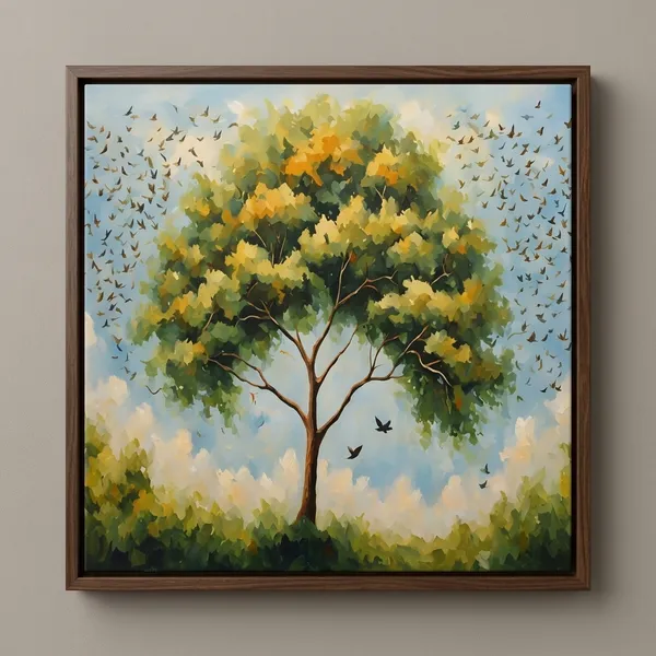 Decorative_Tree_Of_Life_Canvas_Wall_Art_Painting