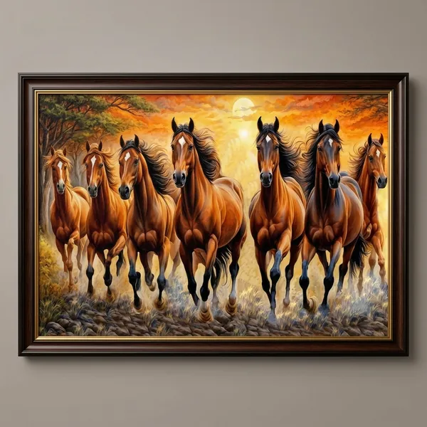 Seven_Running_Horses_Painting_Vastu_Wall_Art_For_Home_And_Office