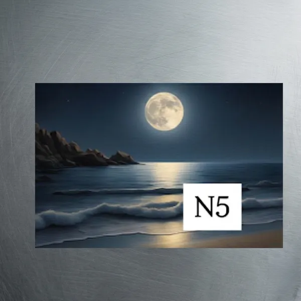 Premium_Plastic_Seascape_Moonlit_Ocean_Blue_Black_Wall_Painting