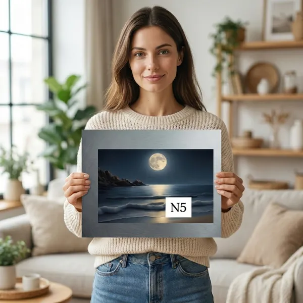 Premium_Plastic_Seascape_Moonlit_Ocean_Blue_Black_Wall_Painting