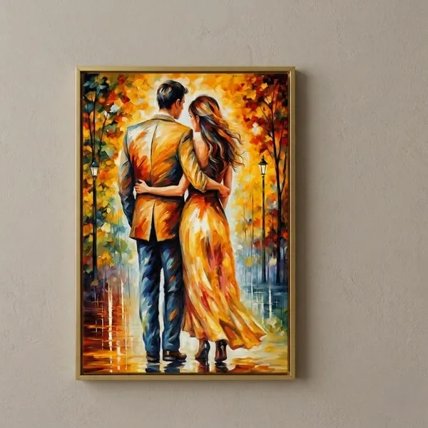 Premium_Plastic_Impressionist_Romantic_Couple_Autumn_Multicolour_Wall_Painting
