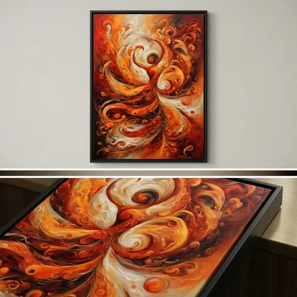 Abstract_Swirl_Canvas_Wall_Art_Warm_Tones_Orange_Red_Cream