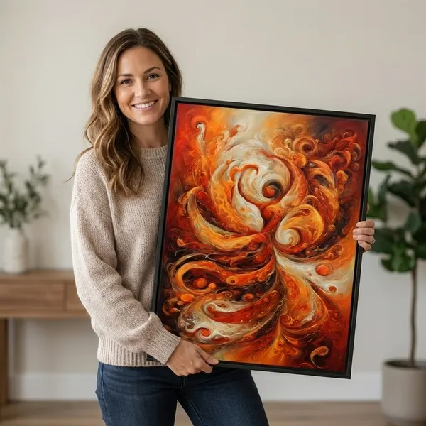 Abstract_Swirl_Canvas_Wall_Art_Warm_Tones_Orange_Red_Cream