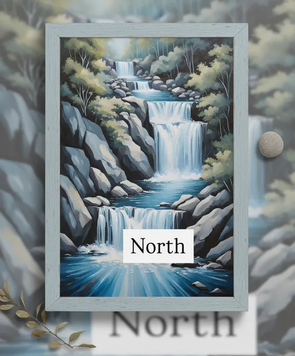 Premium_Canvas_Nature_Tree_Birds_Waterfall_Wall_Painting