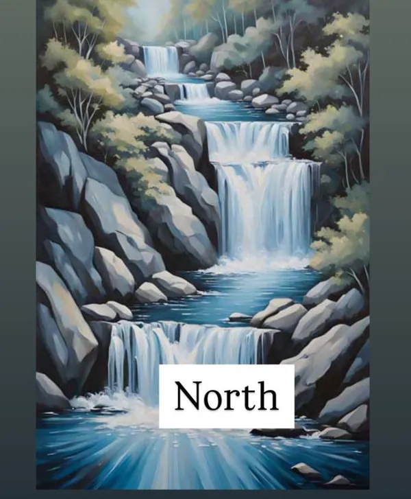 Premium_Canvas_Nature_Tree_Birds_Waterfall_Wall_Painting