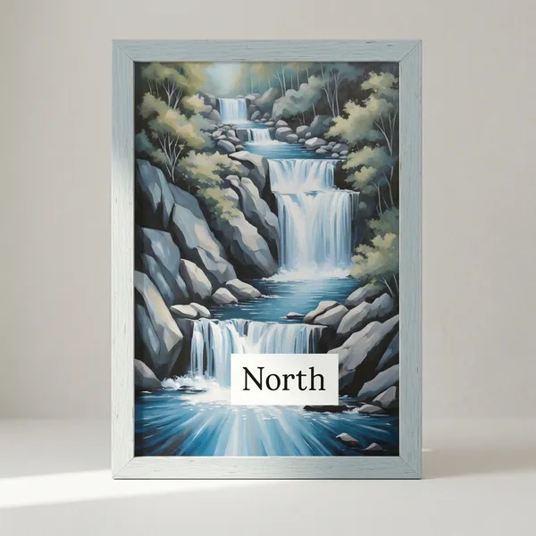 Premium_Canvas_Nature_Tree_Birds_Waterfall_Wall_Painting