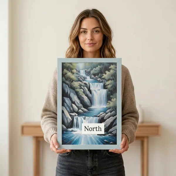 Premium_Canvas_Nature_Tree_Birds_Waterfall_Wall_Painting