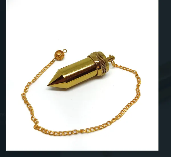 Premium_Brass_Golden_Chain_Divination_Dowsing_Pendulum