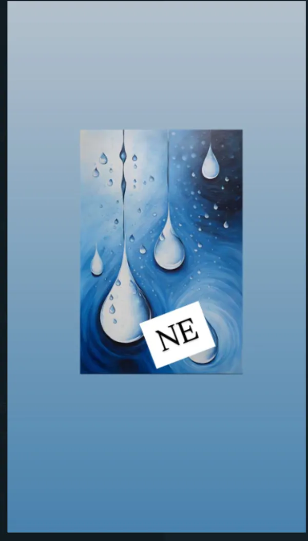 Premium_Plastic_Abstract_Blue_Watercolor_Droplet_Wall_Painting