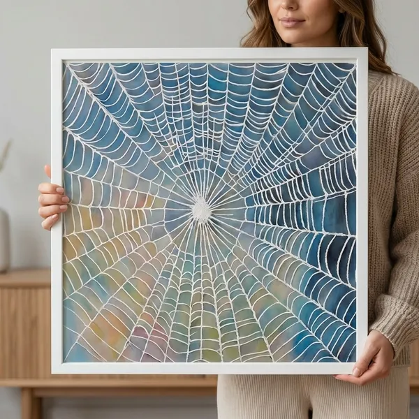 Spider_Web_Radial_Pattern_Canvas_Wall_Art_Painting