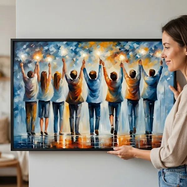 Artistic_Inspirational_Wall_Painting_Group_Celebration_With_Raised_Arms