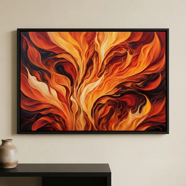 Abstract_Flame_Art_Canvas_Warm_Fiery_Flowing_Design_Wall_Decor