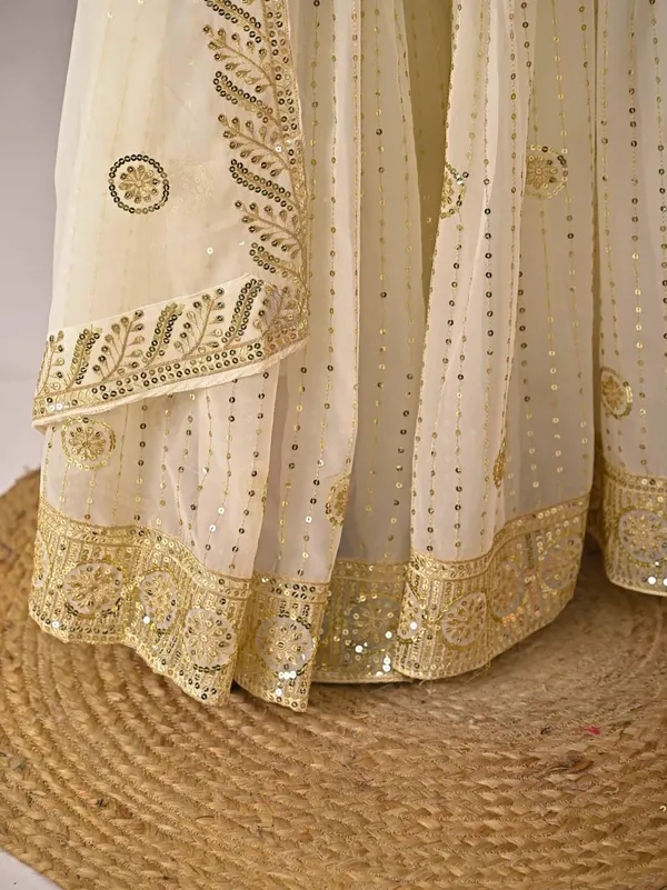 White__Faux_Georgette__Silk_Sequin_Sharara_Set_For_Women