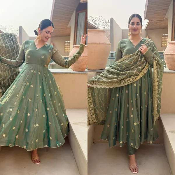 Green_Moss_Fendi_Sequin_Embroidered_Anarkali_Suit_For_Women