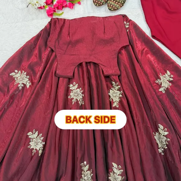 Dark_Red_Fendi_Silk_Embroidered_Anarkali_Suit_For_Women