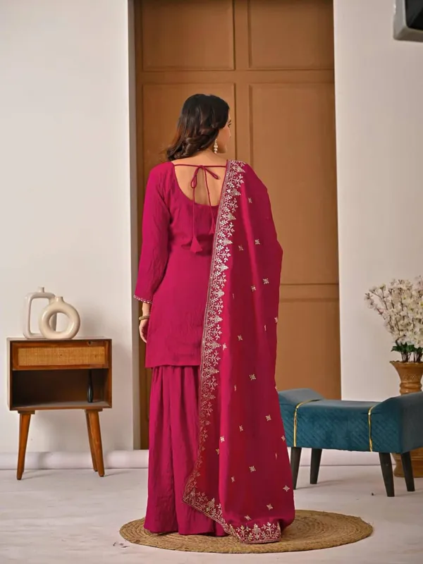 Rani_Pink_Vichitra_Handwork_Sharara_Set_For_Women