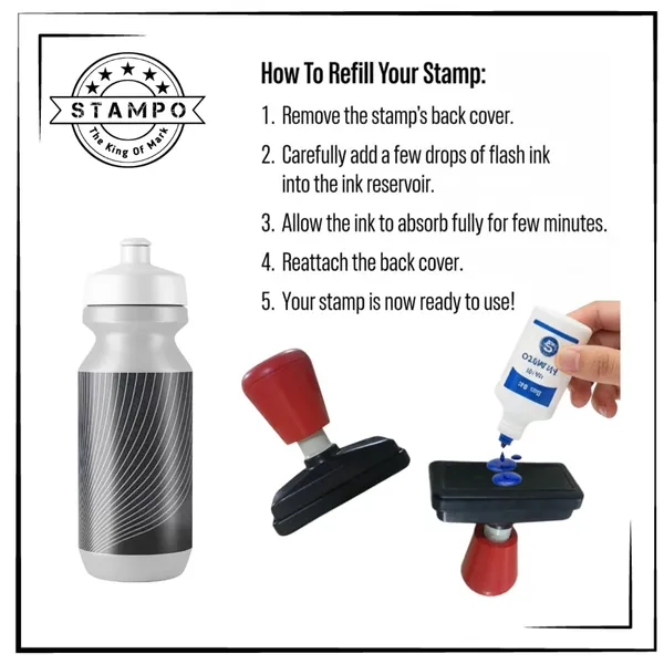 Stampo_Rectangular_Pre-Ink_Custom_Stamp_|_Up_To_10+_Lines_Custom_Text_|_Professional_Stamp_|_Refillable_Oil-Based_Ink_|_Ink_Colors_|_Clear_And_Long-Lasting_Impressions