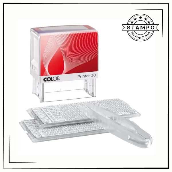 Printer_DIY_30_|_Self-Inking_Rubber_Stamp_Set_|_Custom_Text_Stamp_With_Changeable_Letters_|_Includes_Type_Sets_And_Tweezer_|_Stamp_Rubber_Stamp,_Seal,_Mohar