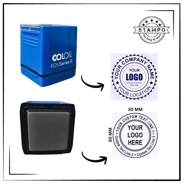 EOS_R,_Round_Pre-Ink_Stamp_|_Custom_Round_Stamp_|_Refillable_Oil-Based_Ink_|_Color_Options_|_Pre-Inking_Style_|_Office_And_Business_Use