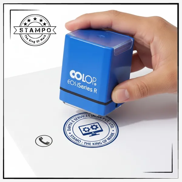EOS_R,_Round_Pre-Ink_Stamp_|_Custom_Round_Stamp_|_Refillable_Oil-Based_Ink_|_Color_Options_|_Pre-Inking_Style_|_Office_And_Business_Use