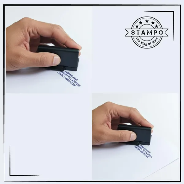 Stampo_Pre-Ink_Pocket_Custom_Stamp_|_Up_To_4_Lines_Custom_Text_|_Professional_Stamp_|_Refillable_Oil-Based_Ink_|_Ink_Colors_|_Clear_And_Long-Lasting_Impressions