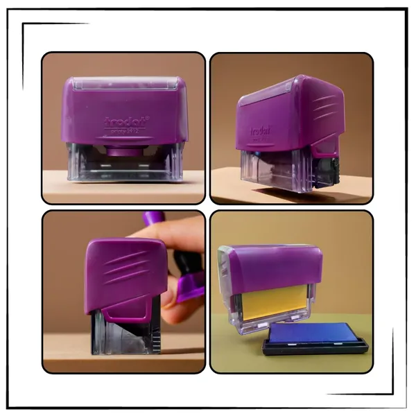 Printy_Rectangular_Self-Inking_Stamp_|_Rectangular_Custom_Stamp_(3912,3913)_|_Blue_Ink_|_Refillable_|_Professional_Office_Seal_|_Clear_And_Durable_Impressions