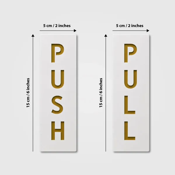 Push_&_Pull_Premium_White_&_Golden_Finish_Acrylic_Push_Pull_Door_Sign_6_X_2_Inch_Easy_Mount_Self-Adhesive_Tape_Signage_For_Hotel,_Office,_Corporate,_Business,_Resort_&_Society