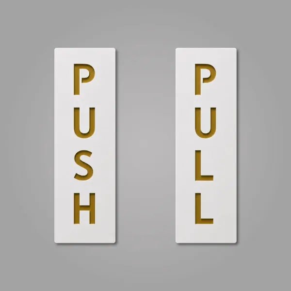 Push_&_Pull_Premium_White_&_Golden_Finish_Acrylic_Push_Pull_Door_Sign_6_X_2_Inch_Easy_Mount_Self-Adhesive_Tape_Signage_For_Hotel,_Office,_Corporate,_Business,_Resort_&_Society
