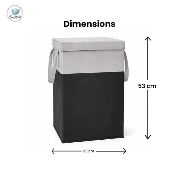 Foldable_Fabric_Laundry_Hamper_With_Lid
