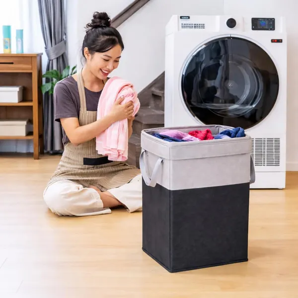Foldable_Fabric_Laundry_Hamper_With_Lid