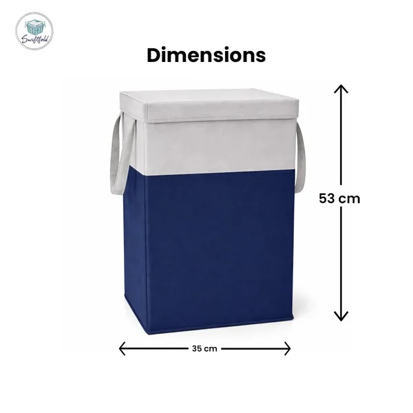 Foldable_Fabric_Laundry_Hamper_With_Lid