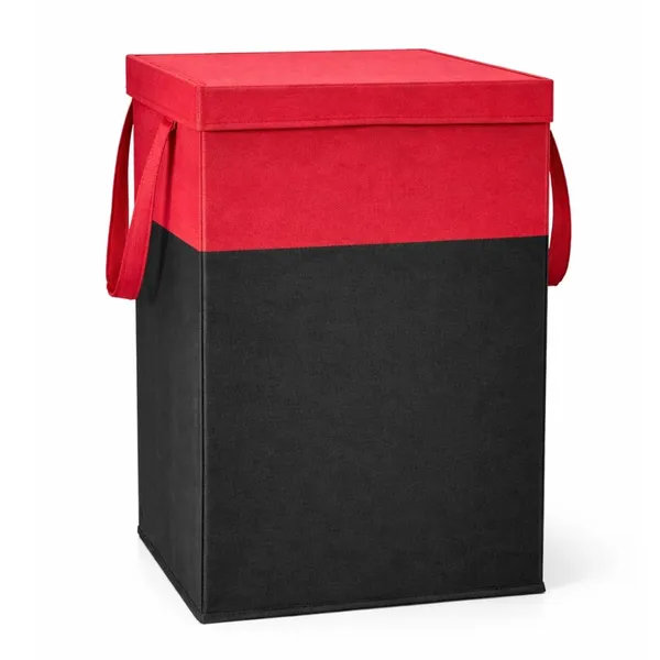 Foldable_Fabric_Laundry_Hamper_With_Lid