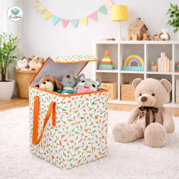 Foldable_Laundry_Basket_With_Lid