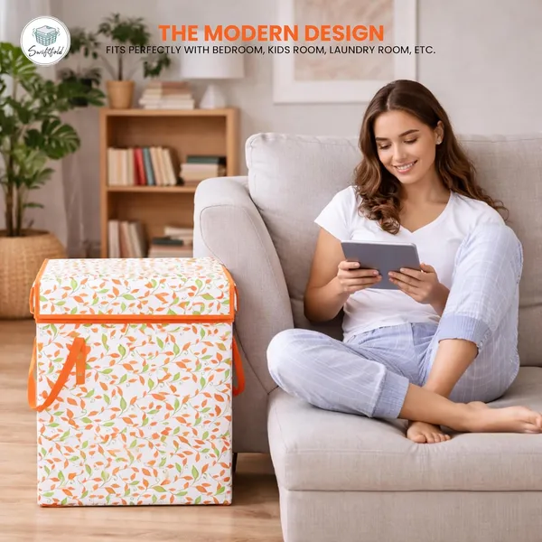 Foldable_Laundry_Basket_With_Lid