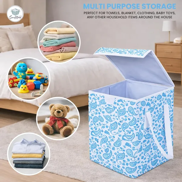 Foldable_Laundry_Basket_With_Lid