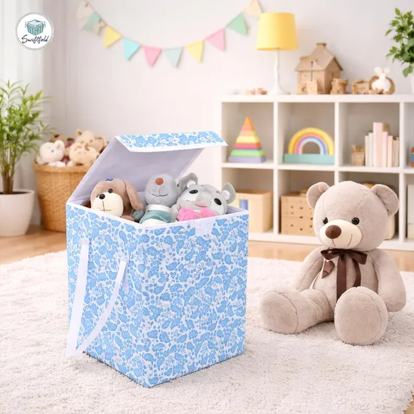 Foldable_Laundry_Basket_With_Lid