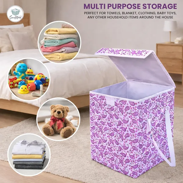 Foldable_Laundry_Basket_With_Lid