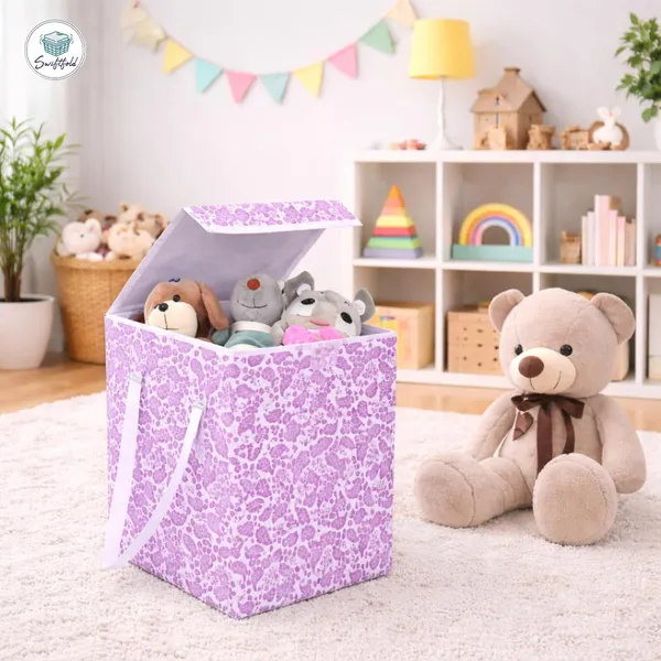 Foldable_Laundry_Basket_With_Lid