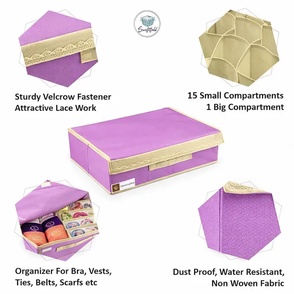 Saree_And_Bra_Storage_Organizer_Box_With_Lid