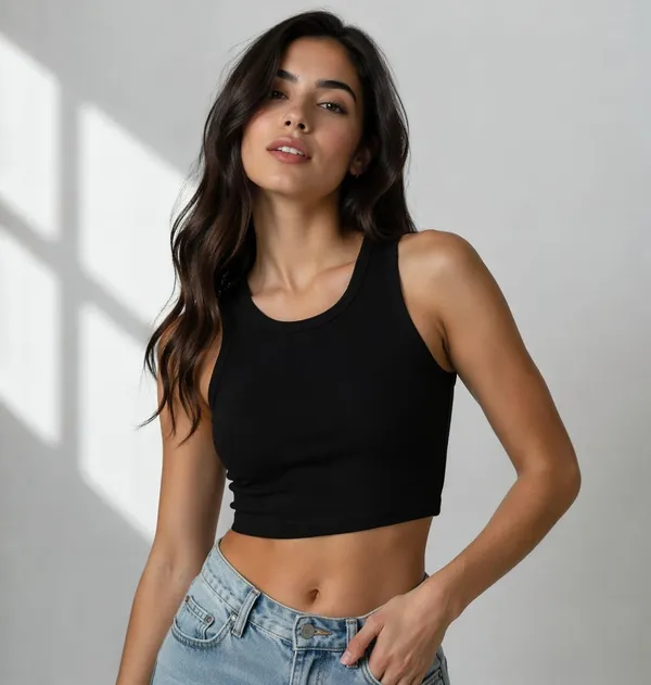 Women_Ribbed_Crop_Tank_Top