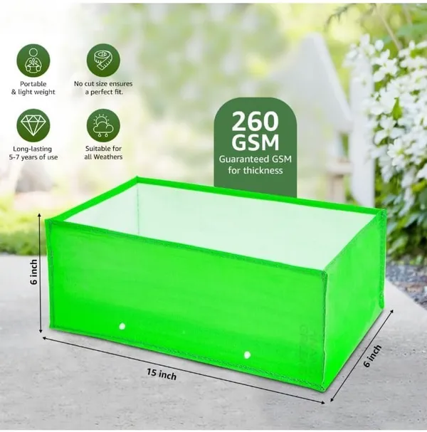Terrace_Gardening_Grow_Bags_260_Gsm_Uv_Resistant_Fabric_Planter_Green_Pack_Of_6