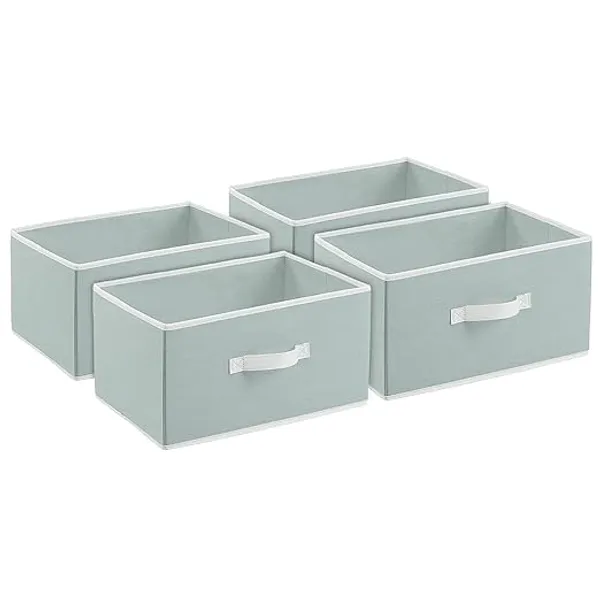 Foldable_Non_Woven_Fabric_Storage_Bins_With_Handles_Grey_Pack_Of_4
