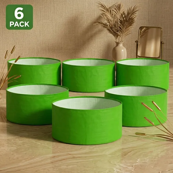 Foldable_Round_Green_Water_Storage_Tank_Multiple_Size_Options_Pack_Of_6
