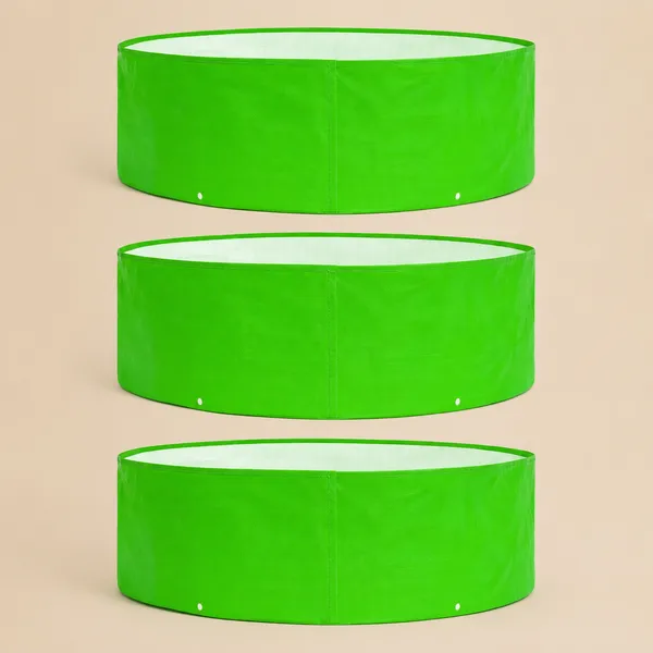 Foldable_Round_Green_Water_Storage_Tank_Multiple_Size_Options_Pack_Of_3
