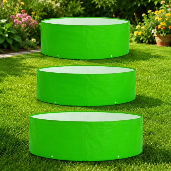 Foldable_Round_Green_Water_Storage_Tank_Multiple_Size_Options_Pack_Of_3