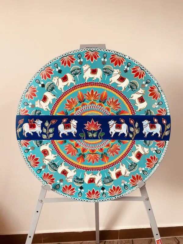 24_Inches_Handcrafted_Pichwai_Mandala_Wall_Art