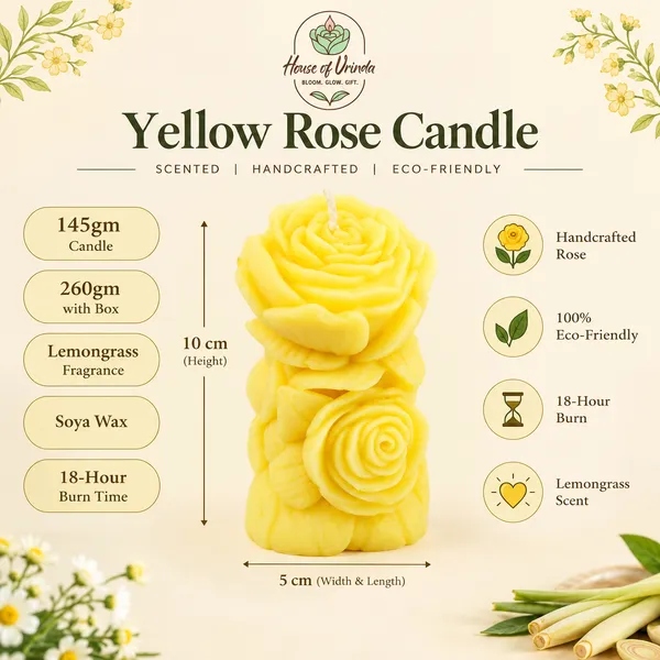 Decorative_Yellow_Rose_Candle_