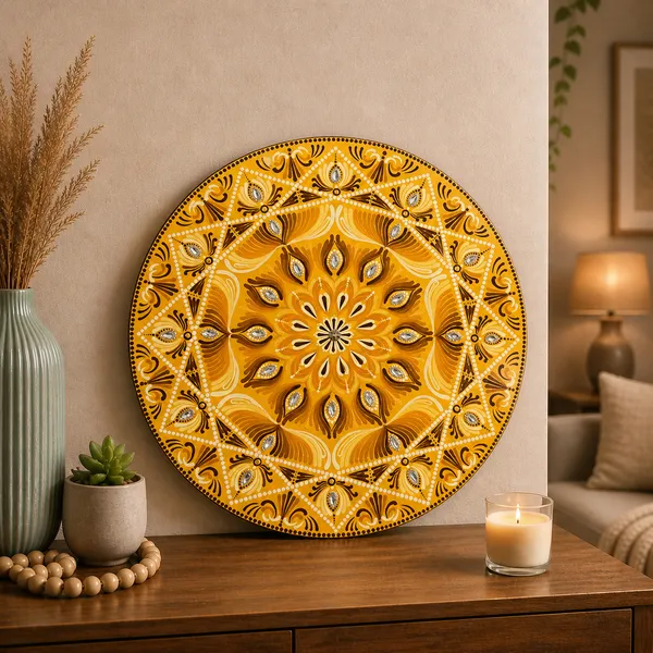 Decorative_Golden_Mandala_Plate_Ethnic_Wall_Decor