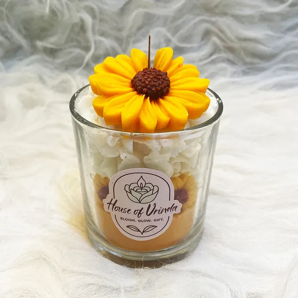 Sunflower_Floating_Candle_In_Glass_Holder